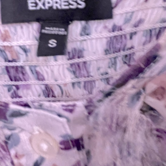 Express - Floral Ruffle Tank - Picture 5 of 10